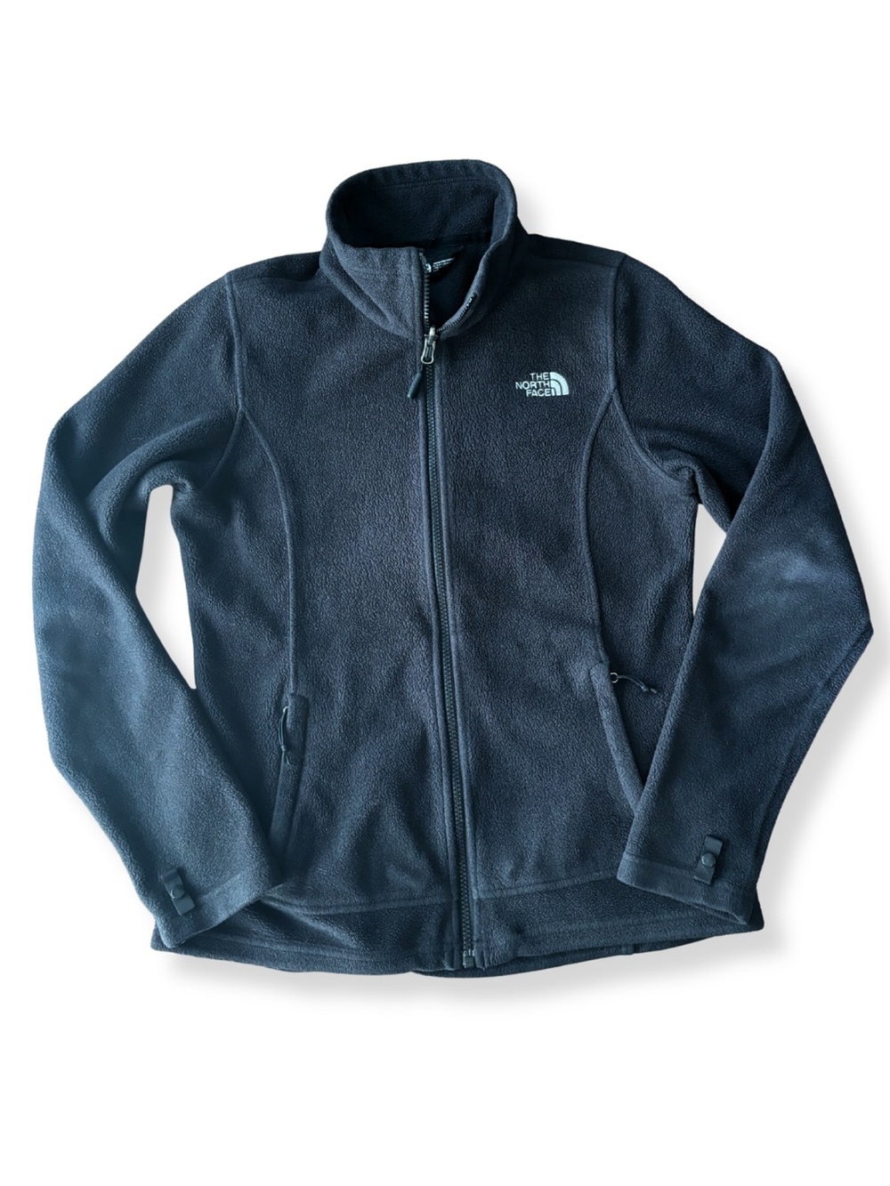 The North Face Black Fleece Jacket Women’s S Full Zip Outdoor Hiking Coat